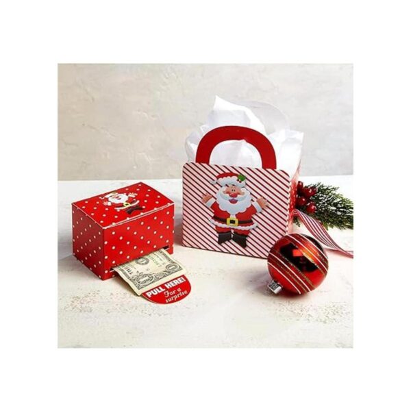 Juego de dispensador de dinero y bolsa de regalo de_2