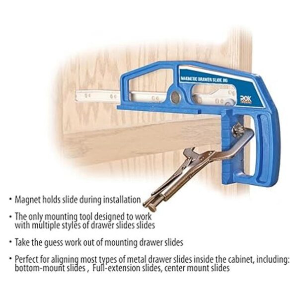 Rok hardware cajón Slide Kit de montaje Incluye Soportes