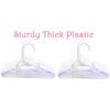 MyBrittanys 24 perchas blancas duraderas compatibles con_2