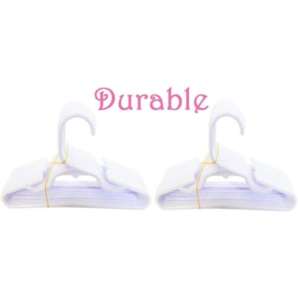 MyBrittanys 24 perchas blancas duraderas compatibles con_3