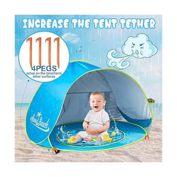 Tienda playera Monobeach para bebés portátil y con_5