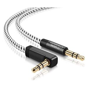 CableCreation 1.5 pies Cable de audio auxiliar de 3.5 mm_1