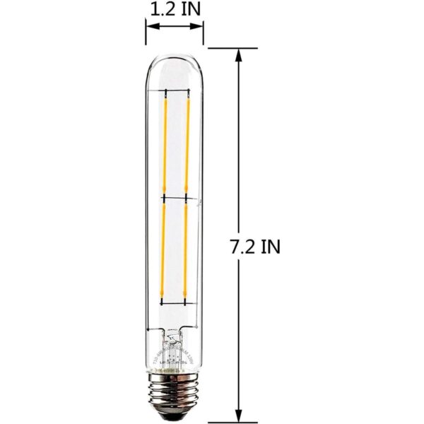 Leadleds Edison Foco regulable con filamento LED largo_3