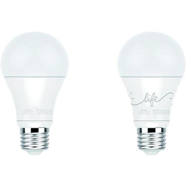 GE Lighting 44298 C A19 juego de 2 focos de luz led Life_3