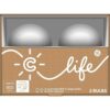 GE Lighting 44298 C A19 juego de 2 focos de luz led Life_2