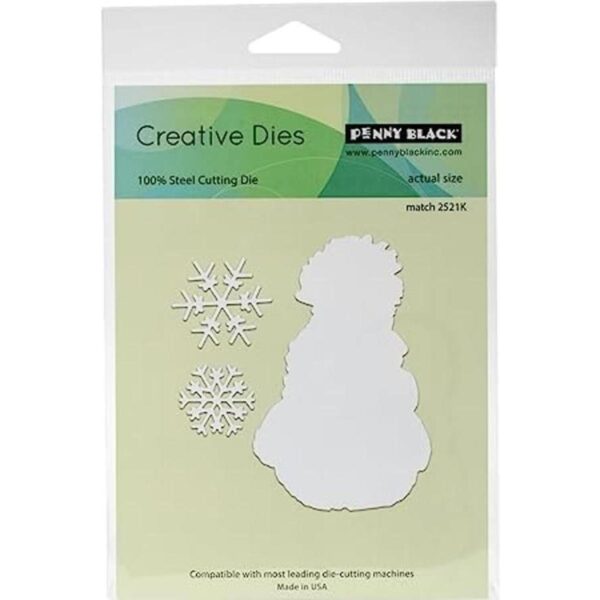 Penny Black Creative Metal Die 51266 Frostys Snow_1