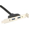 RIITOP 2 puertos USB 3.0 hembra panel trasero a MB 20pin_3