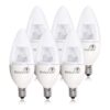 Paquete de 6 bombillas de candelabro de 40 W 5 W_1