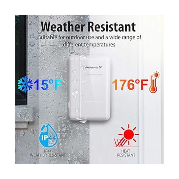 Fosmon Wavelink 51007HOM Timbre inalámbrico para puerta_5