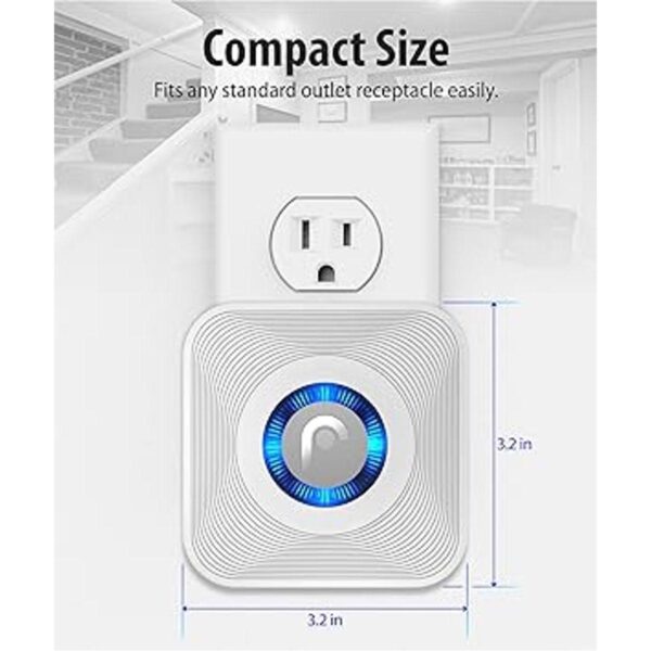 Fosmon Wavelink 51007HOM Timbre inalámbrico para puerta_6