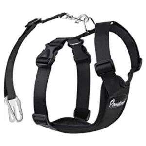 Pawaboo Chaleco arnés de seguridad para perro cinturón_1