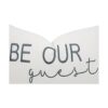 DecorHouzz funda para almohada Be Our Guest bordada_4