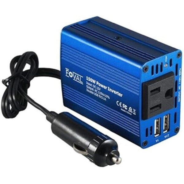 Inversor de potencia para automóvil de Foval de 12 V CC a_2