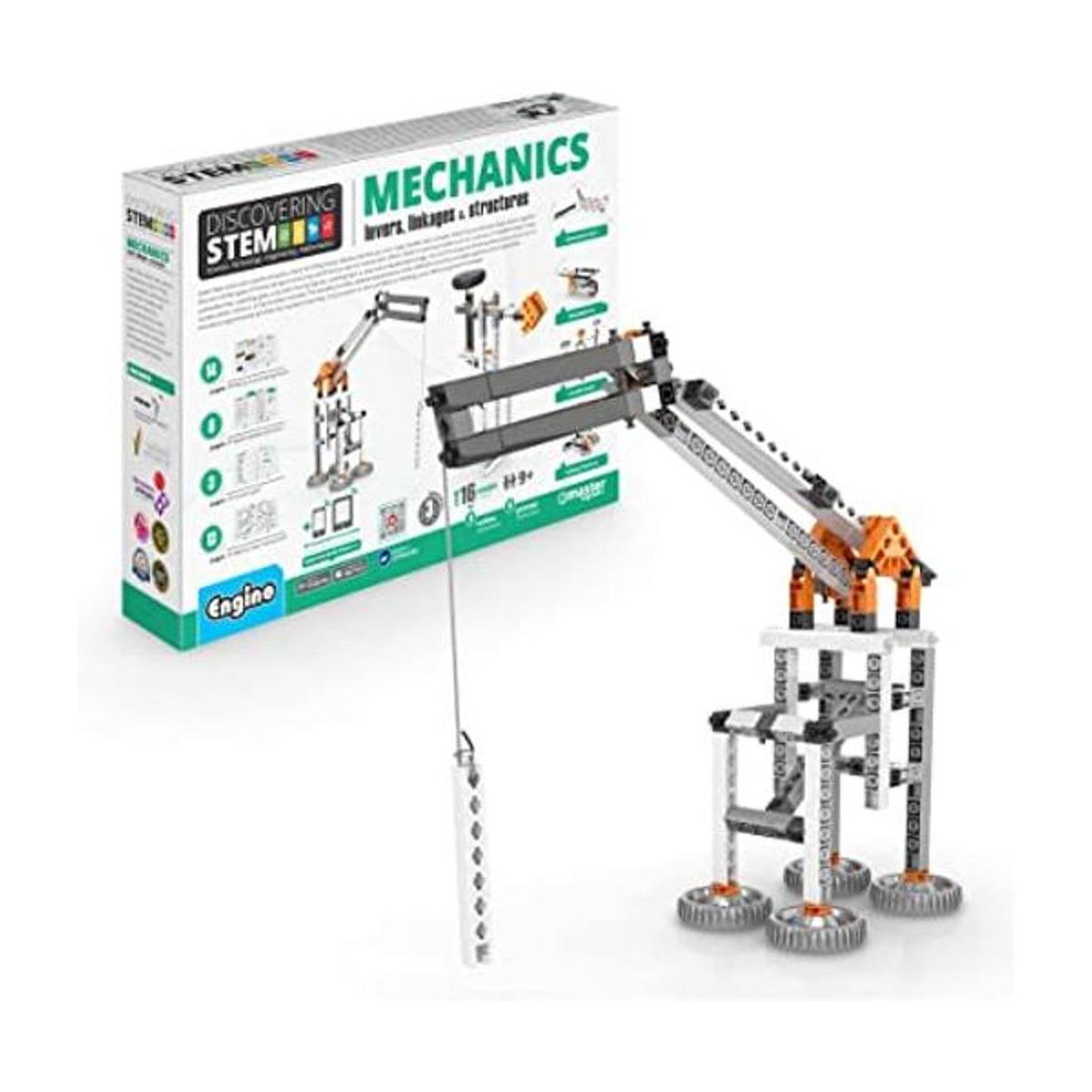 Juego de construcción de palancas vínculos y estructuras