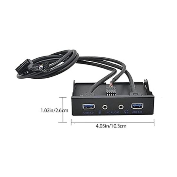 CZone 3.5 Floppy Bay Alta Velocidad 5 Gbps 20Pin 2 Puerto_2
