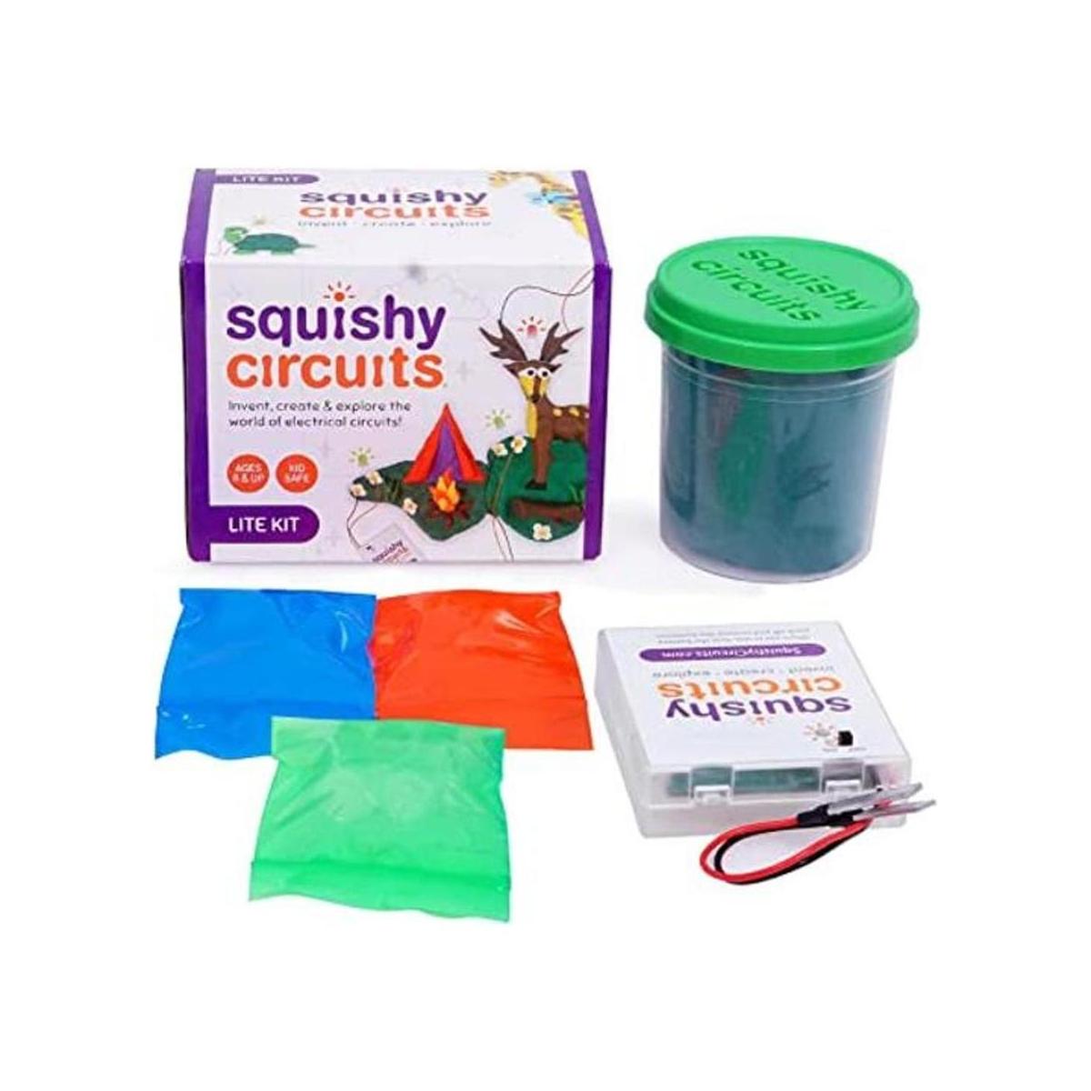 Squishy Circuits Kit de circuito eléctrico para niños de 8