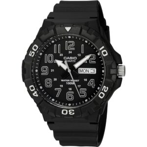 MRW210H1AVCF Reloj de cuarzo negro con pantalla_1