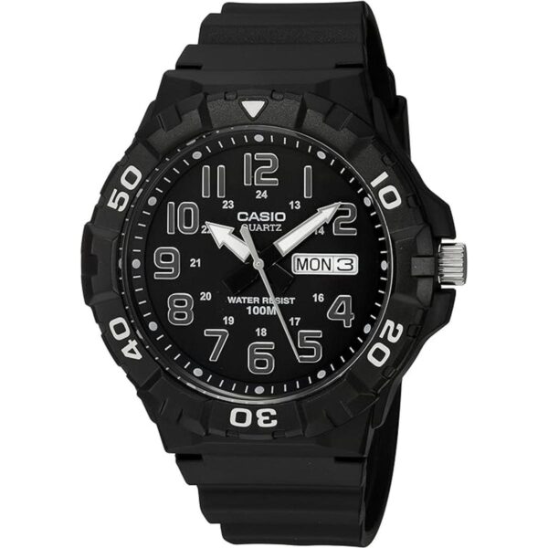MRW210H1AVCF Reloj de cuarzo negro con pantalla_1