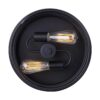 Canarm IFM411B14BK LTD Ryland Lámpara de techo 2 luces_4