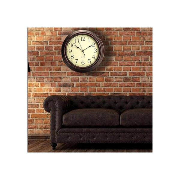 Bekith Reloj clásico redondo de 12 pulgadas reloj de_6