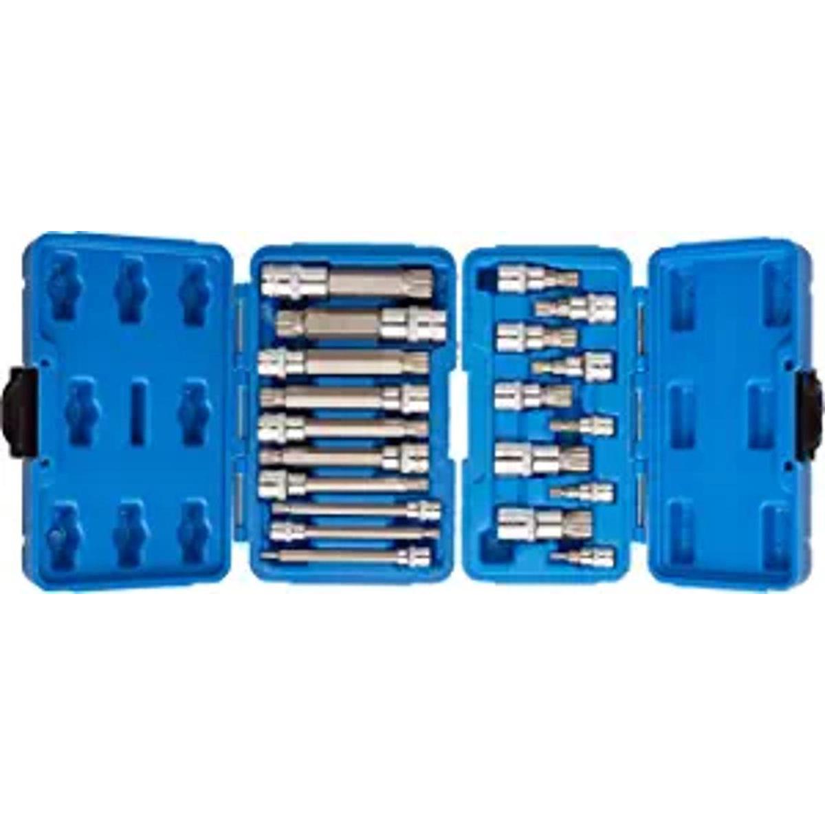 JR Quality Tools Juego de 20 piezas XZN de 12 puntos