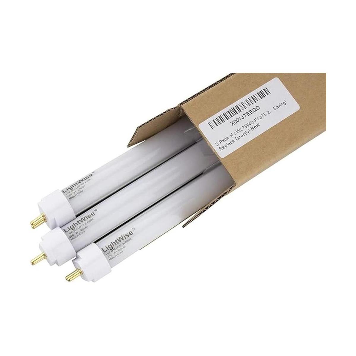 Lightwise LWL7W40F13T5 Tubo LED de repuesto directo de 21