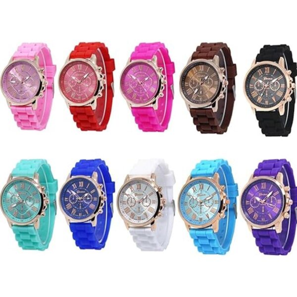 CdyBox Reloj analógico de cuarzo para mujer y hombre