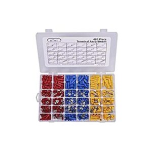 480pcs Conectores terminales Crimp Conectores cable ELSKY_1