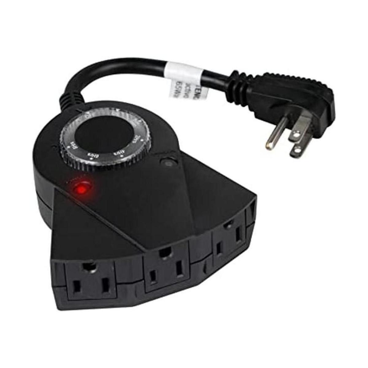 Temporizador de sensor de luz para exteriores
