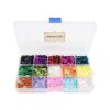 Mezcla de 15 colores con lentejuelas para decoración de_1