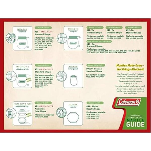 Manto A 21 alambre de instaclip 2pk Coleman 21b122_3