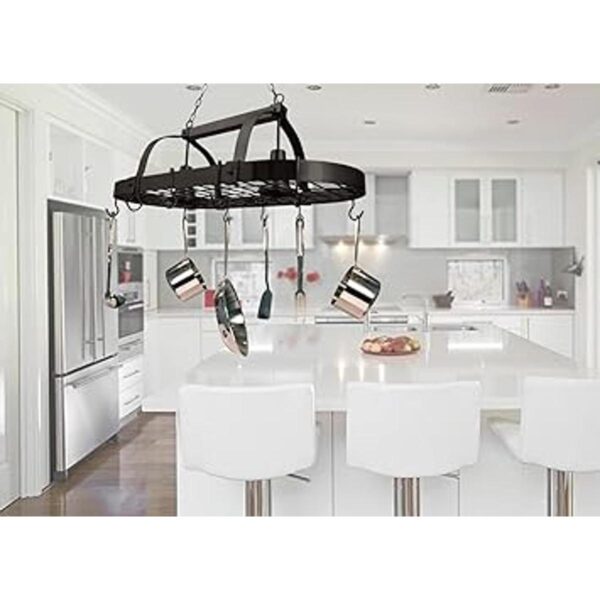 Bastidor para cacerolas de cocina Elegant Designs._5
