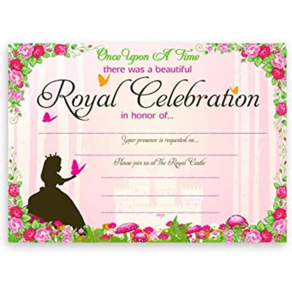 Princesa Cuento de Hadas invitaciones a fiesta 10_1
