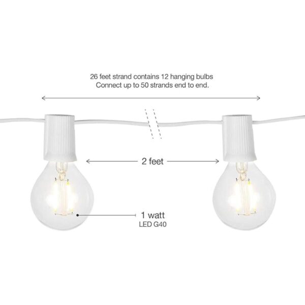 Brightech Ambience Pro Luz LED G40 Blanco Ambience WHT