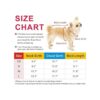 Idepet Abrigo para mascotas y gatos con correa color