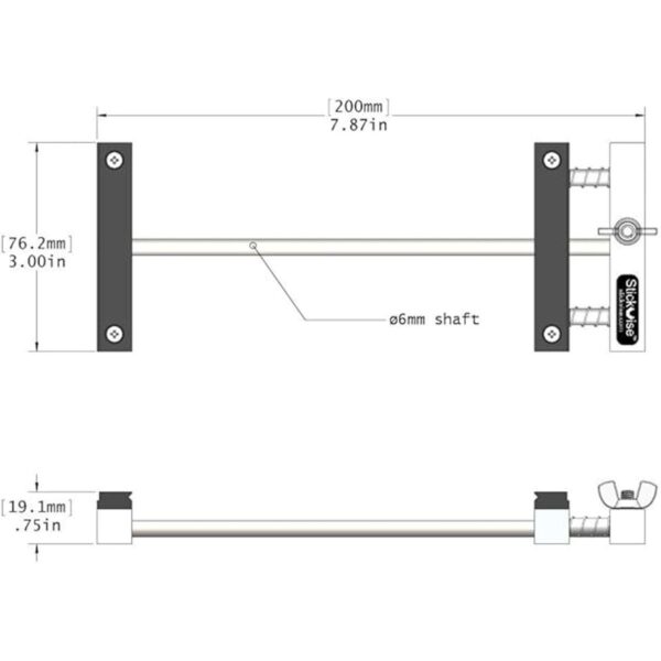 Stickvise Tornillo de PCB con mandíbulas de nailon estándar_3