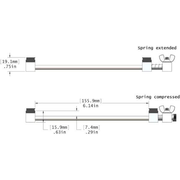 Stickvise Tornillo de PCB con mandíbulas de nailon estándar_4