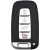 Funda de repuesto para llavero de 4 botones para Hyundai_3