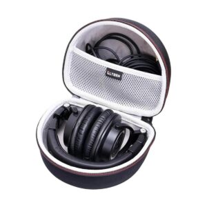 LTGEM Funda rígida de EVA para audífonos AudioTechnica