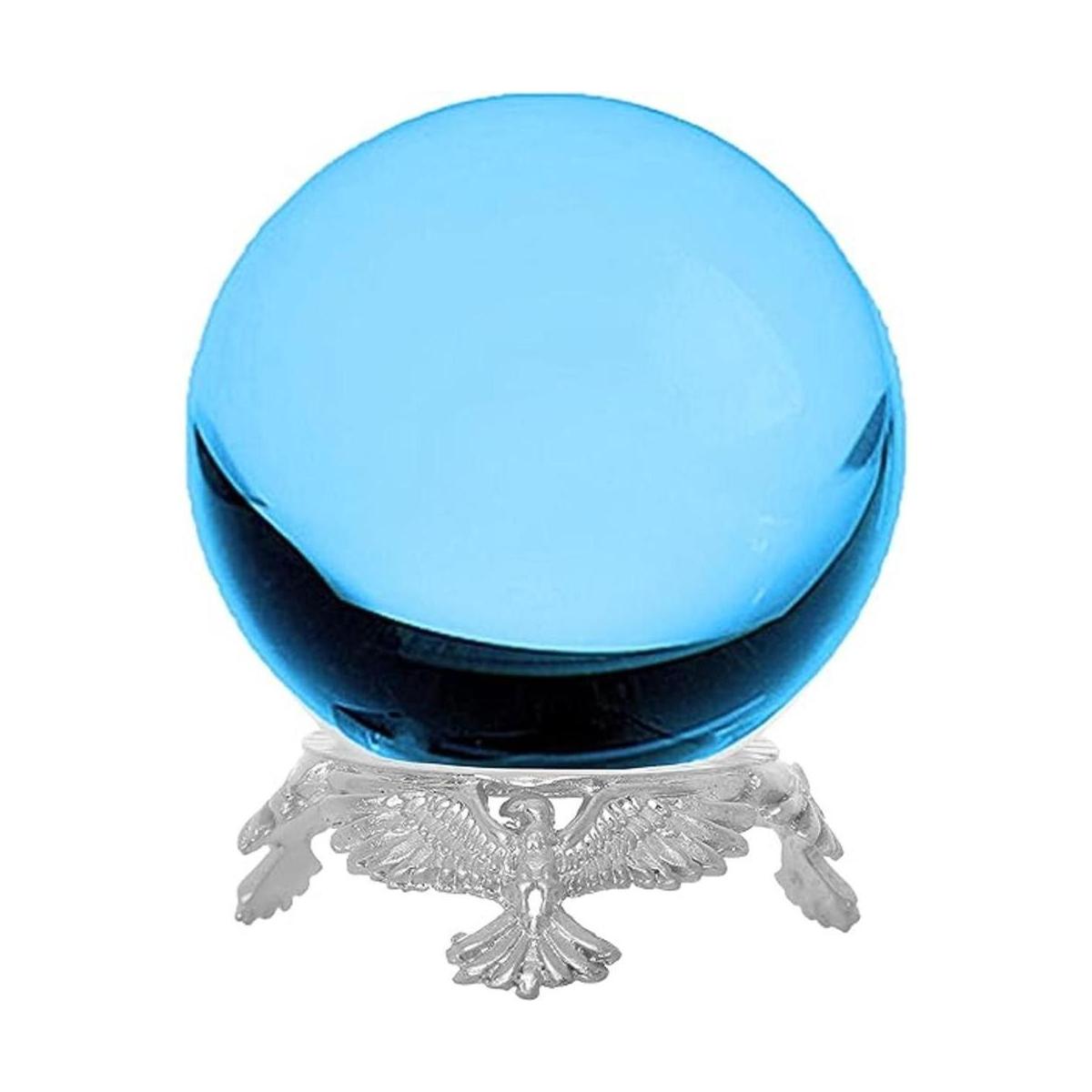 Bola de cristal Amlong Crystal con soporte de águila de