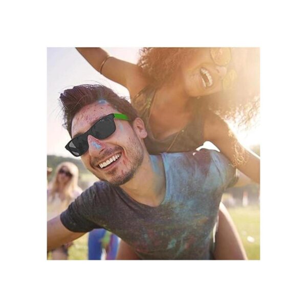 Paquete de 24 gafas neón estilo años 80 para fiesta_4