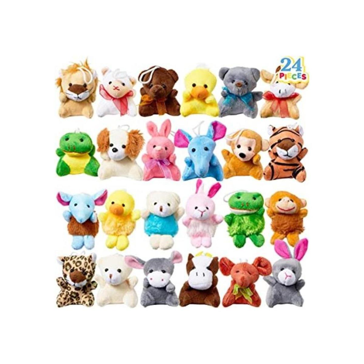 Joyin Toy paquete de 24 mini animales de peluche
