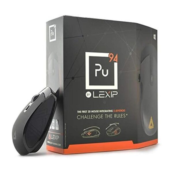 Ratón para juegos Lexip Pu94Ratón 3D con cable y RGB