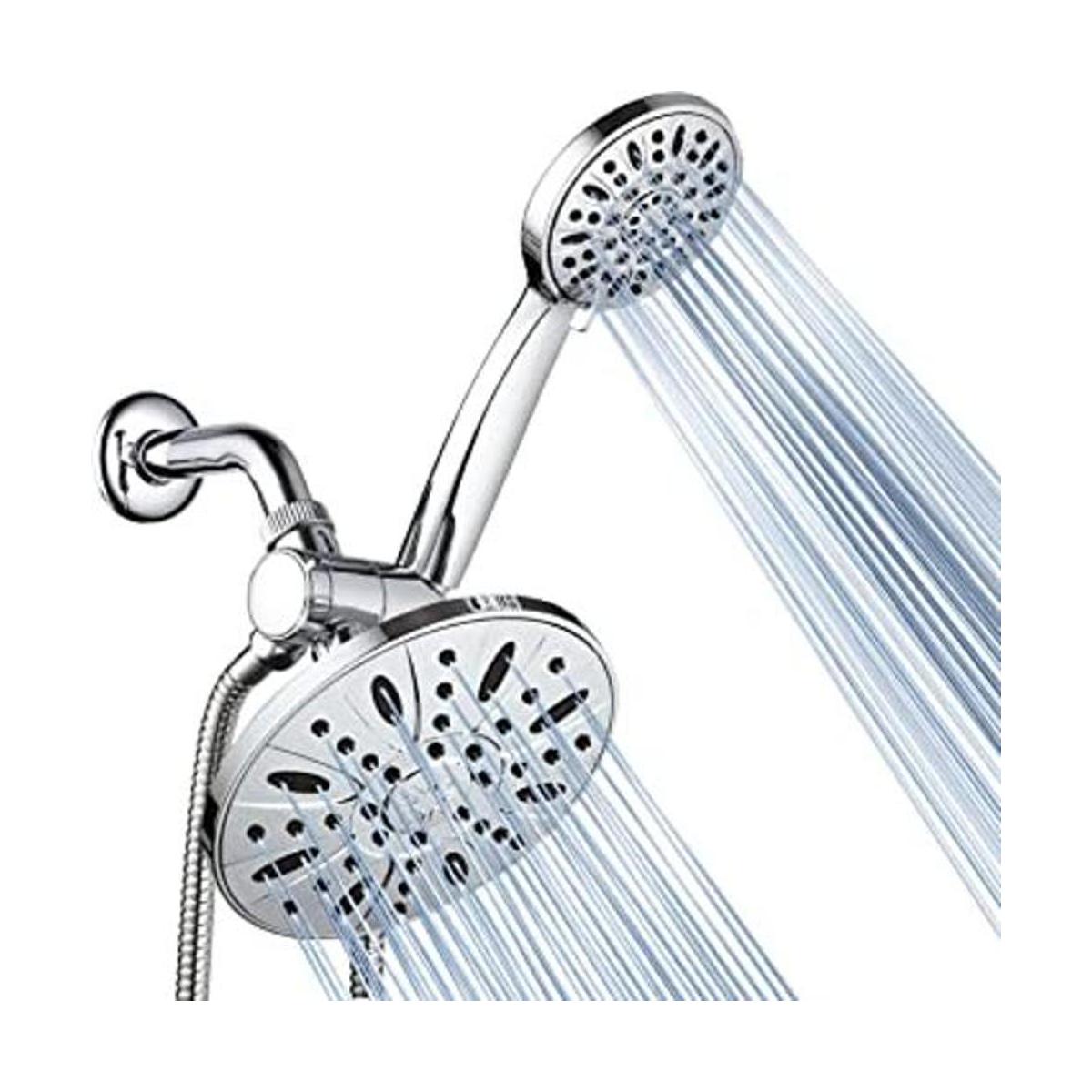 AquaDance Set de ducha de 3 cabezales de alta presión de