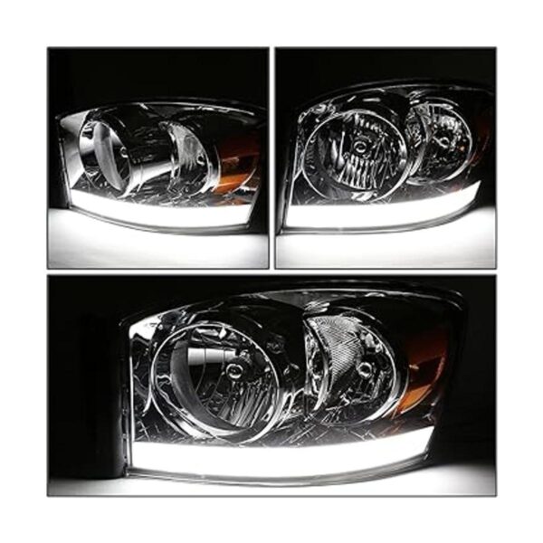 DNA Motoring HLLBDR06CHAM Faros delanteros de color ámbar_3