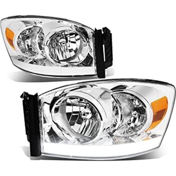 DNA Motoring HLLBDR06CHAM Faros delanteros de color ámbar_1