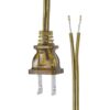 BP Lamp Cable de lámpara de latón antiguo cable SPT1 de_2