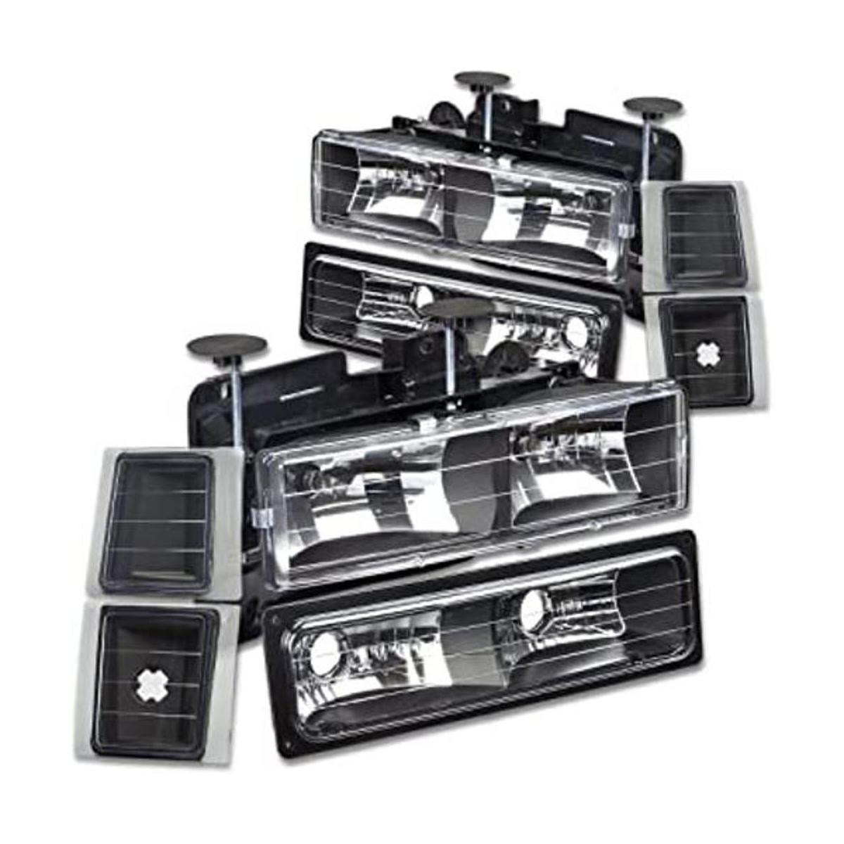 DNA Motoring HLOH8PC1094BK Faros delanteros de repuesto