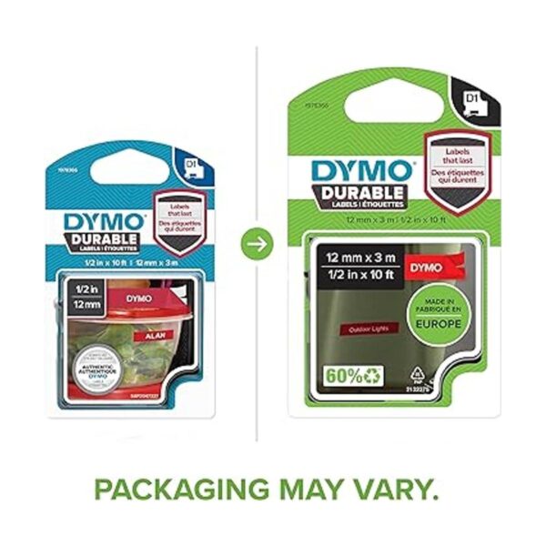 DYMO D1 Cinta de etiquetado duradera para etiquetadoras_2