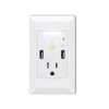 GreenCycle Toma de corriente USB con luz nocturna toma_1